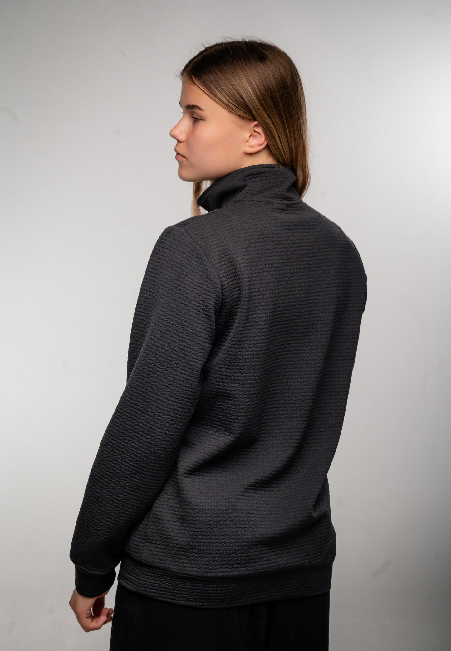 GF90 Klasiskais unisex džemperis ar 1/4 rāvējslēdzēju 