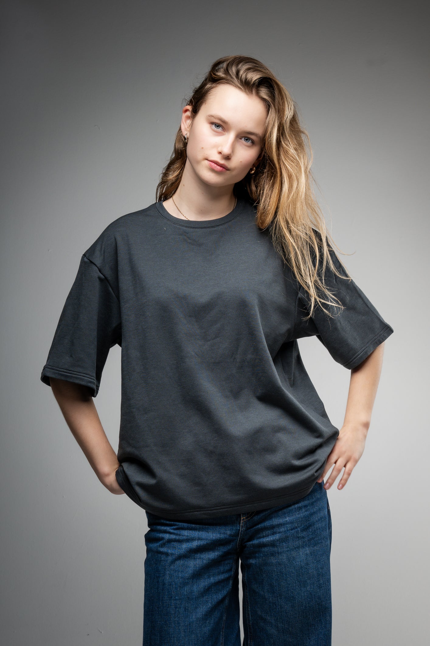 Oversized Technical Merino T-Shirt – Unisex
