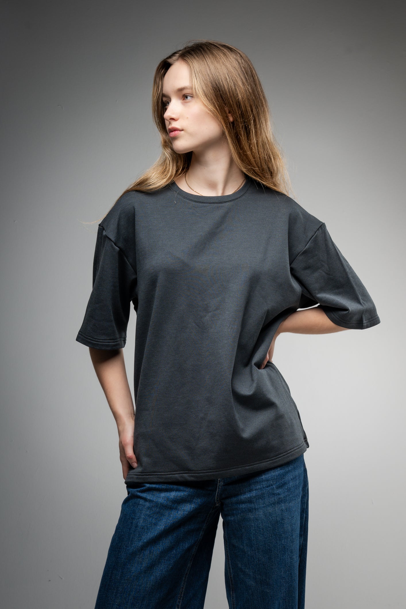 Oversized Technical Merino T-Shirt – Unisex