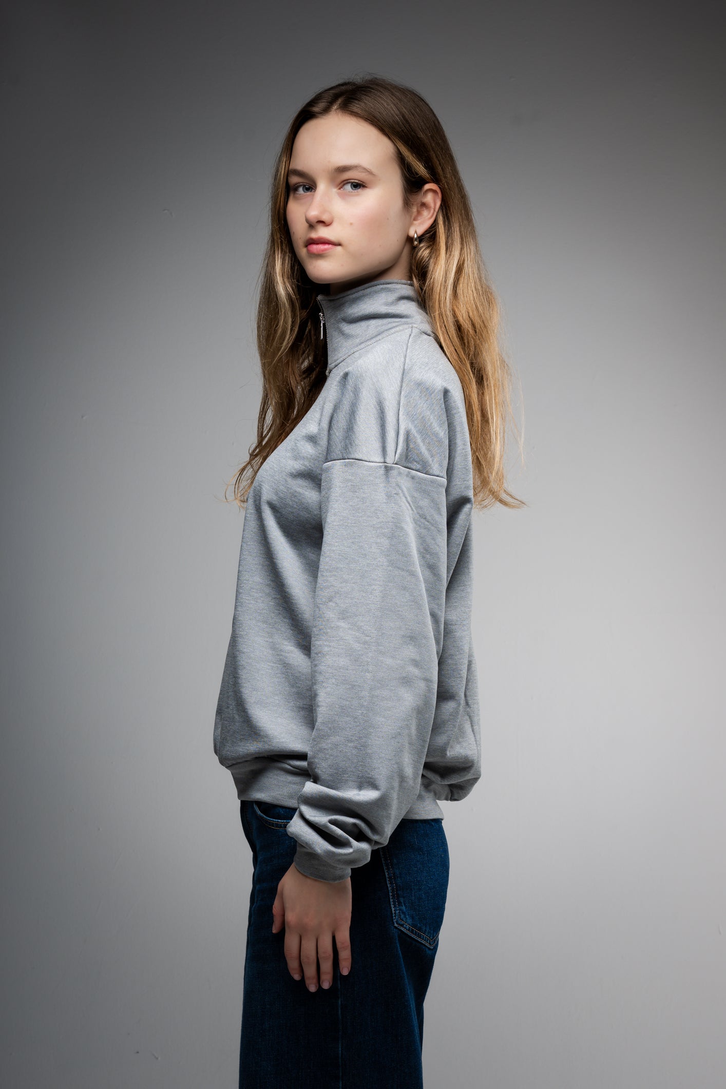 Merino Wool Quarter-Zip Pullover