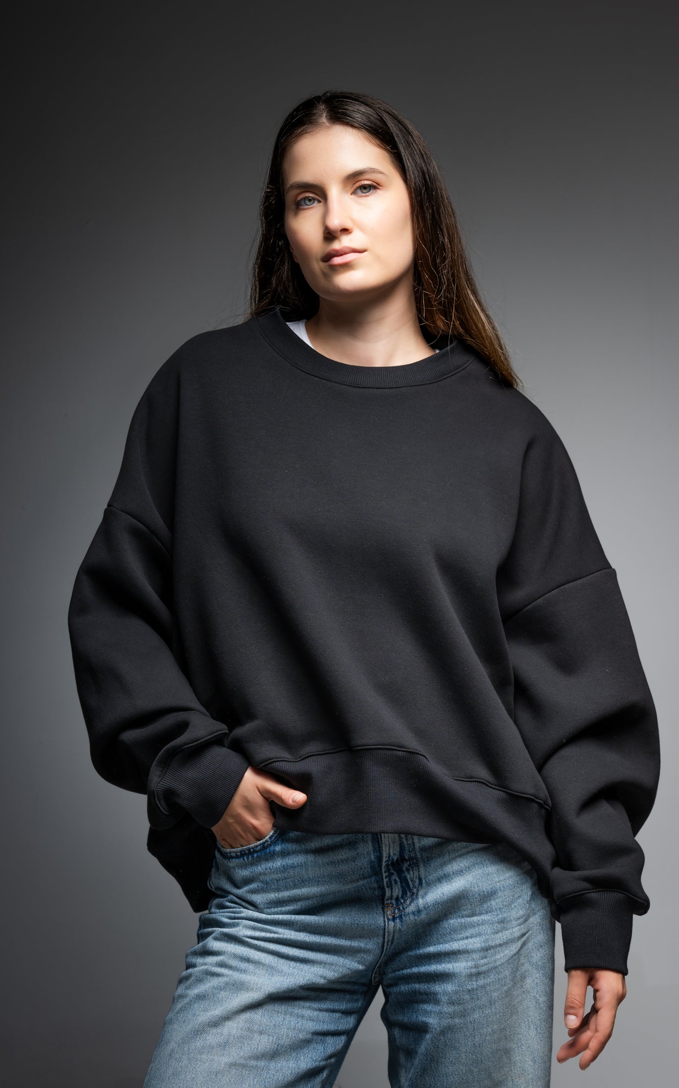 GF13 – Women’s Oversized Sweatshirt