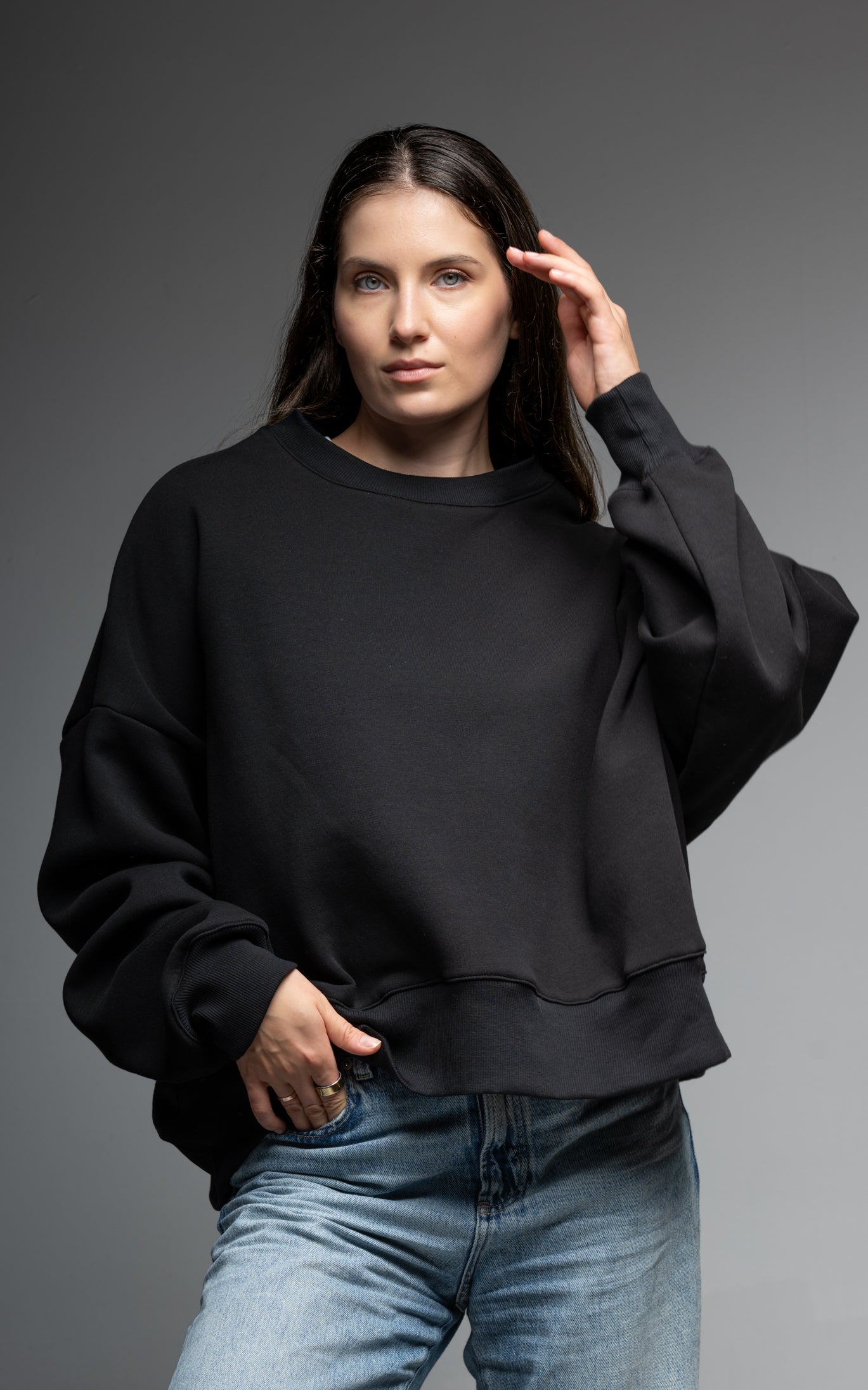 GF13 – Women’s Oversized Sweatshirt